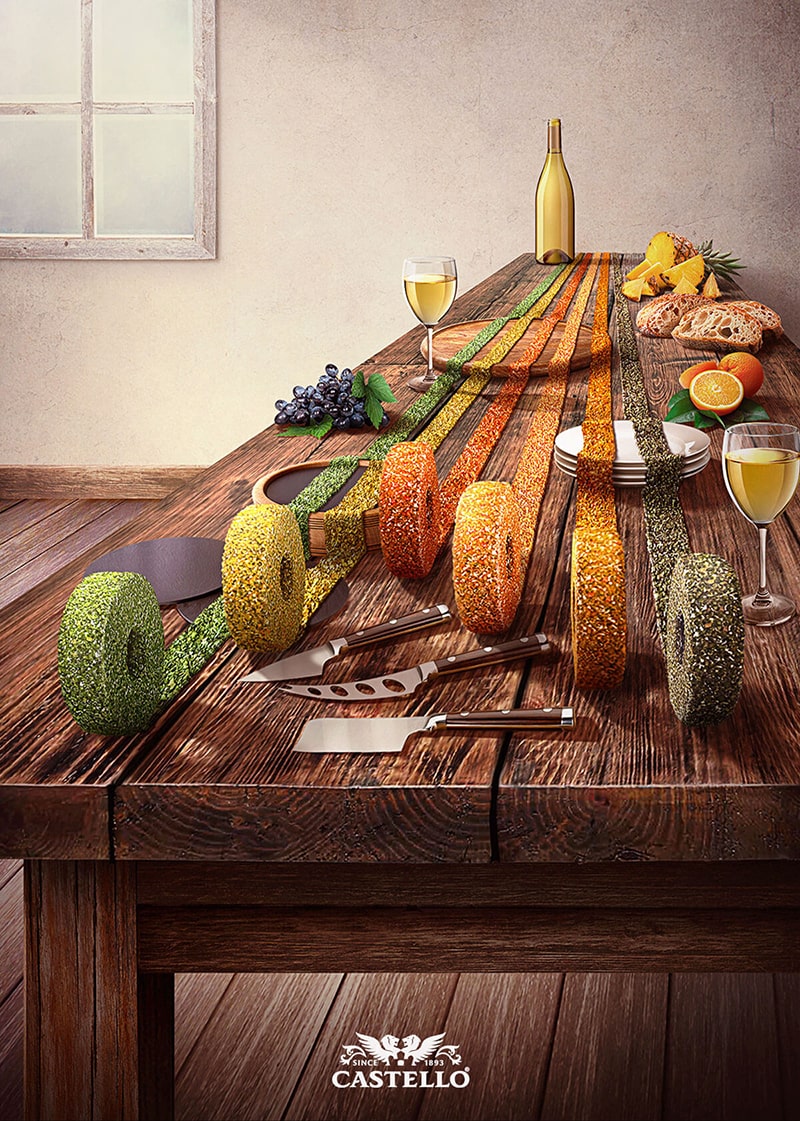 Ilustracion realista comida | Food realistic illustration